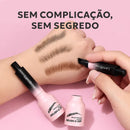 LamiBrow - Caneta de Sobrancelha Tint e Pó Que Preenche Falhas com Fios Realistas e Efeito Laminado em Segundos