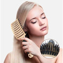 Escova De Cabelo De Nylon e Cerdas Desembaraçadora